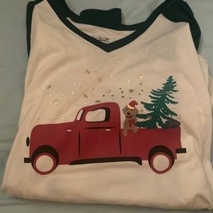 Christmas Long Sleeve Pajama Shirt